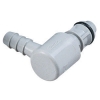 1/4" Hose Barb EFC Series Elbow Insert - Shutoff (Body Sold Separately)