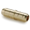 0.170" ID x 0.170" ID Tube Dubl-Barb® Brass Union