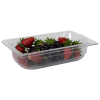 1.8 Quart Clear Polycarbonate Low Temperature 1/4 Food Pan (Cover Sold Separately)