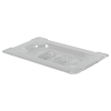 Clear 1/9 Food Pan Solid Cover with Molded Handle