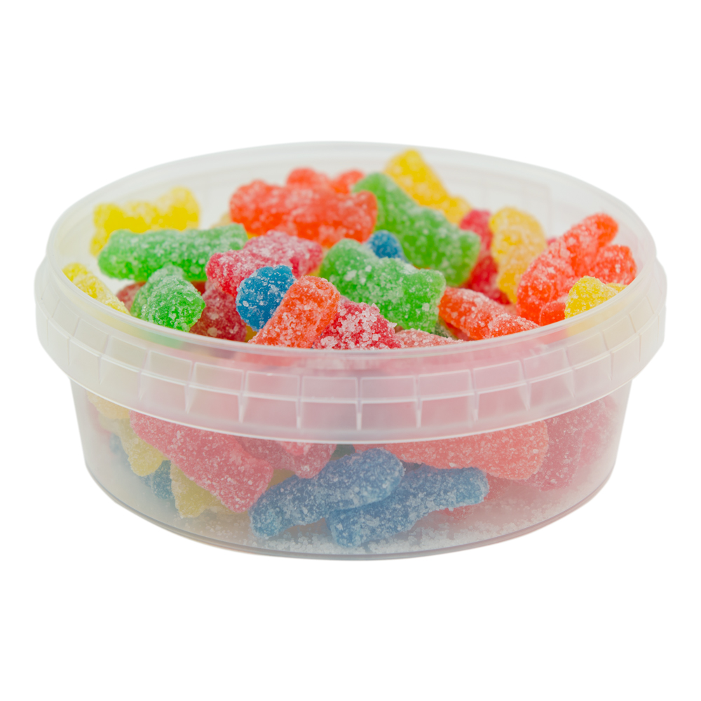 8 oz. Clear Safe Lock Container (Lid Sold Separately) | U.S. Plastic Corp.