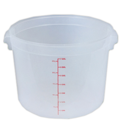 32 oz. BPA Free Food Grade Round Container with Lid (T60232CA
