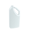 32 oz. White HDPE "No-Glug" Jug with 33/400 Neck (Cap Sold Separately)