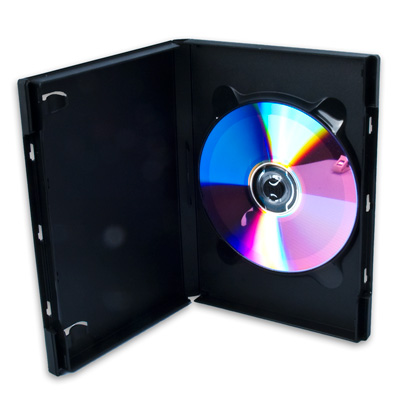 Amaray® II Single CD/DVD Cases | U.S. Plastic Corp.