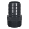 1-1/4" MNPT x 1-1/4" Hose Barb PVC Adapter