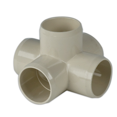 Putty 5 Way Cross External Pipe Fitting U S Plastic Corp 