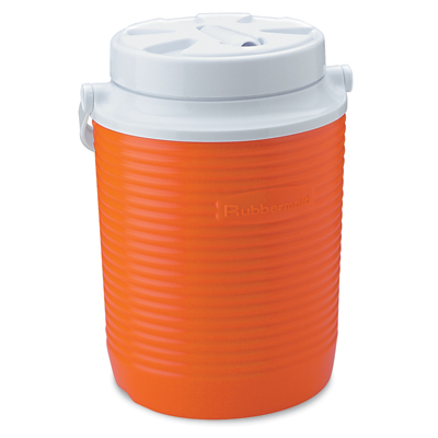 Rubbermaid® 1 Gallon Orange Victory™ Jug - 8.41