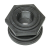 1-1/2" Polypropylene Bulkhead with Santoprene™ Gasket