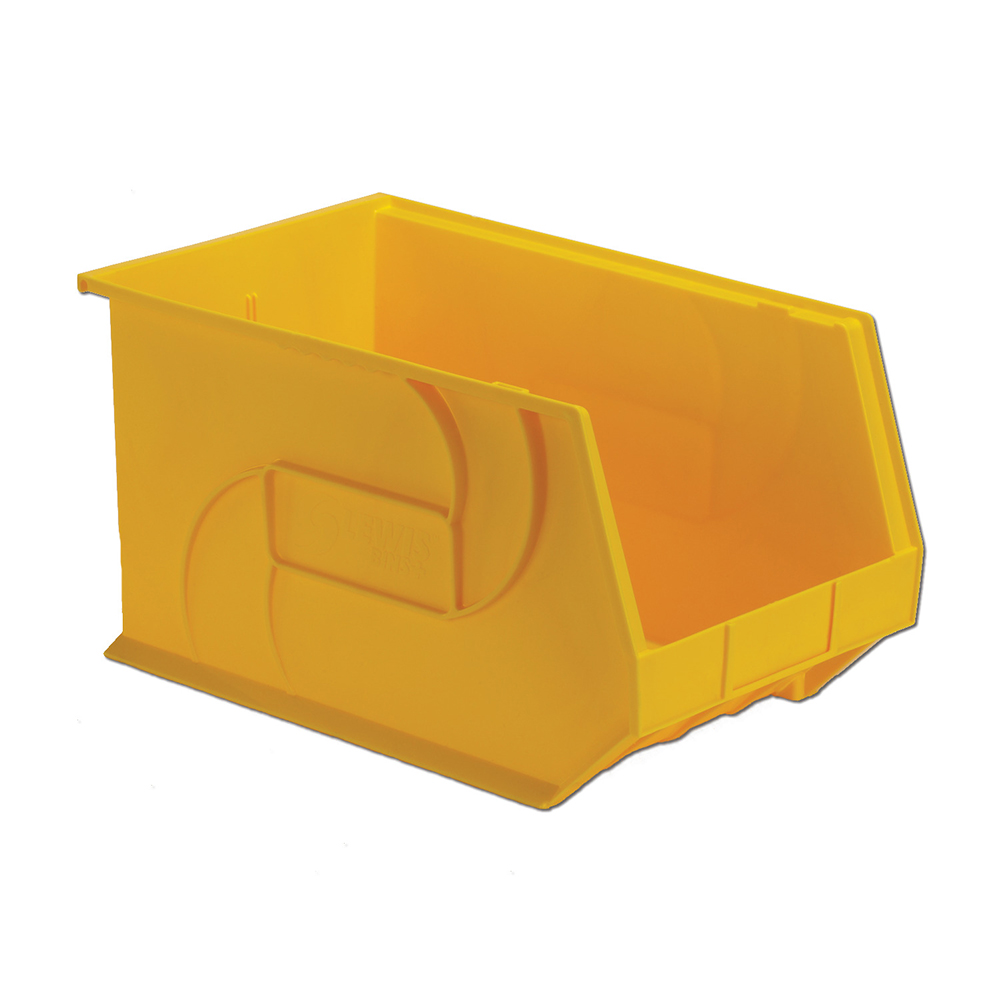 18" L x 11" W x 10" Hgt. Yellow Hang & Stack Bin | U.S. Plastic Corp.