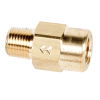 1/8" FNPT x 1/8" MNPT Series 210 Brass Check Valve with Buna-N Seals - 1 PSI