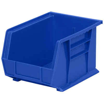 modern blue pool storage bin