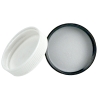 58/400 Black Polypropylene Cap with Pressure Sensitive Liner