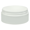 2 oz. White Polypropylene Straight-Sided Thick Wall Round Jar with 70/400 Neck (Cap Sold Separately)