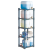 Plastic Dispensing Rack with 5 Shelves