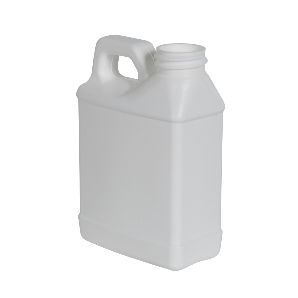 8 oz. White HDPE F-Style Jug with 28/400 Neck (Cap Sold Separately) | U ...