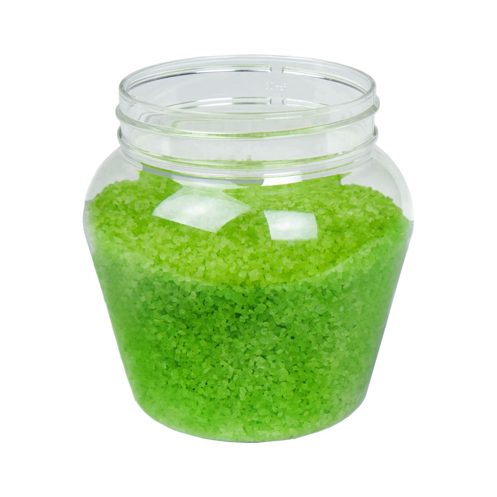 24 oz. Clear PET Apple Jar with 89mm Neck (Caps Sold Separately) | U.S