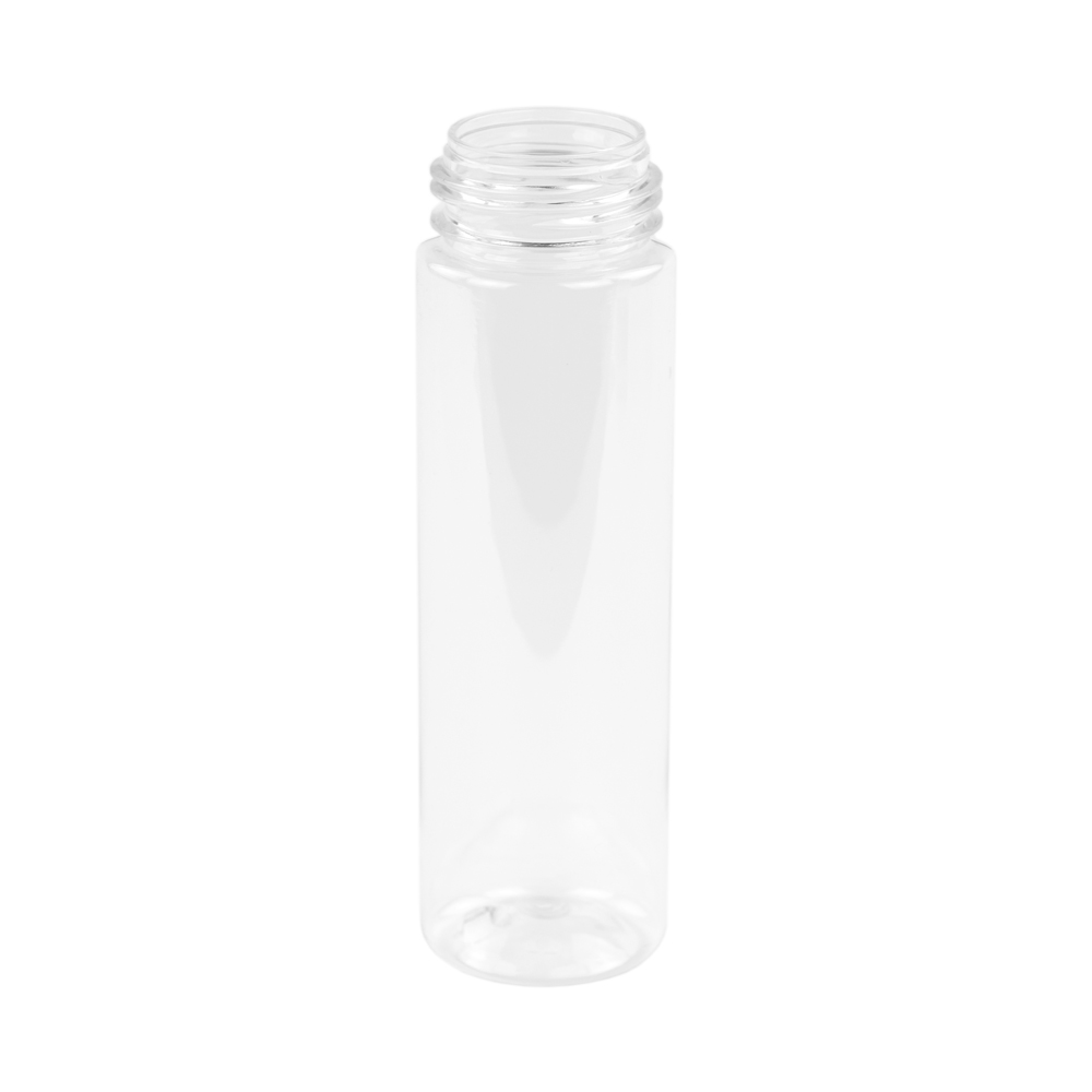 210ml Clear Pet Foaming-style Cylinder Bottle With 43mm Neck (pump Sold 