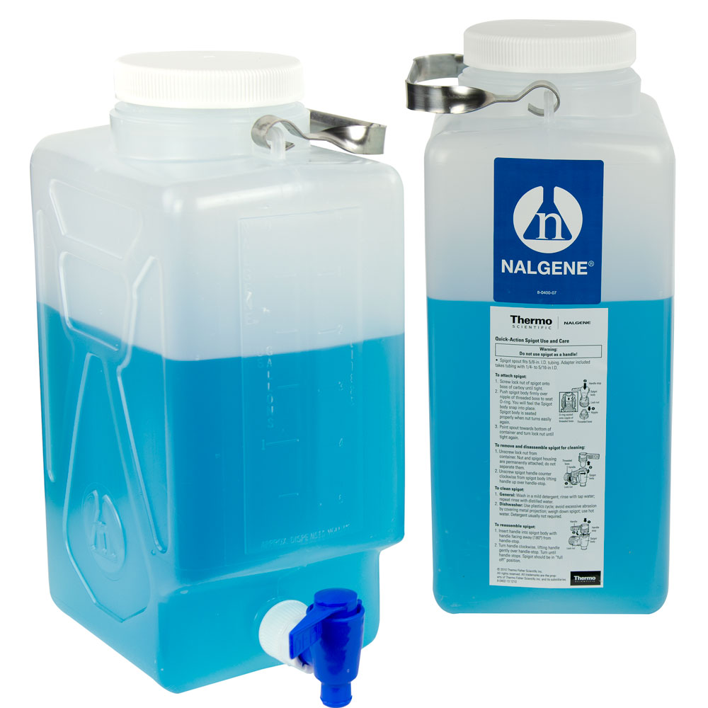 2-gallon-9-liter-nalgene-autoclavable-polypropylene-carboy-with-spigot