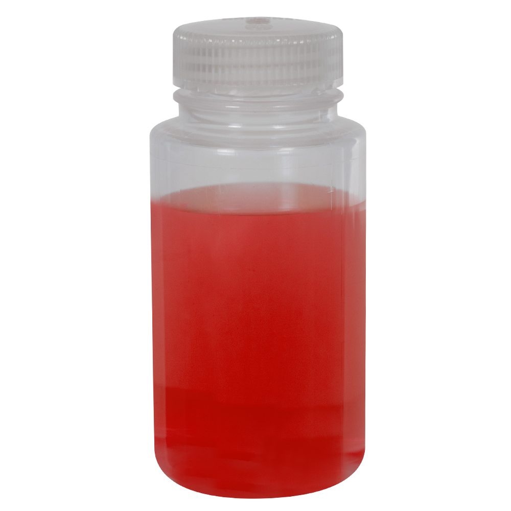 8 oz./250mL Nalgene™ Wide Mouth Polymethylpentene Bottle with 43mm Cap ...