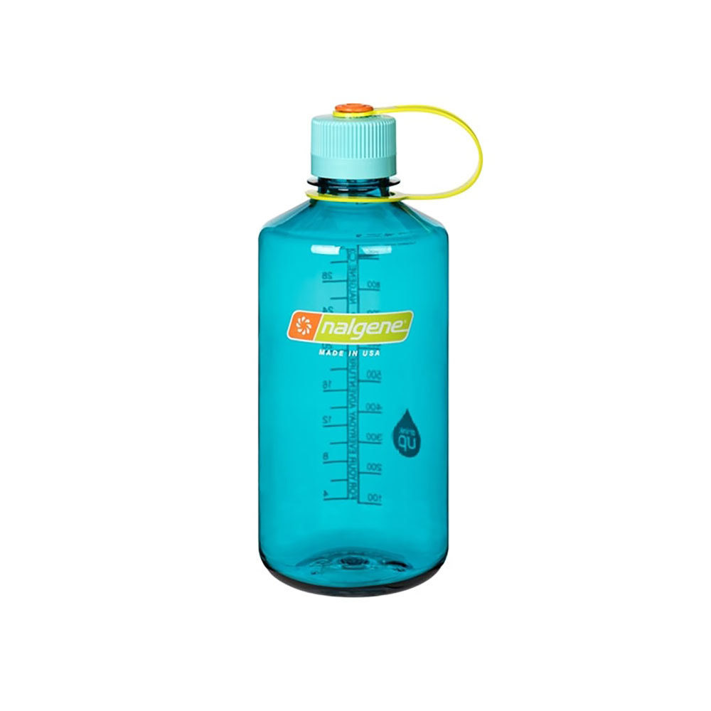 32 oz. Cerulean Blue Narrow Mouth Nalgene® Sustain Bottle & Cap with ...