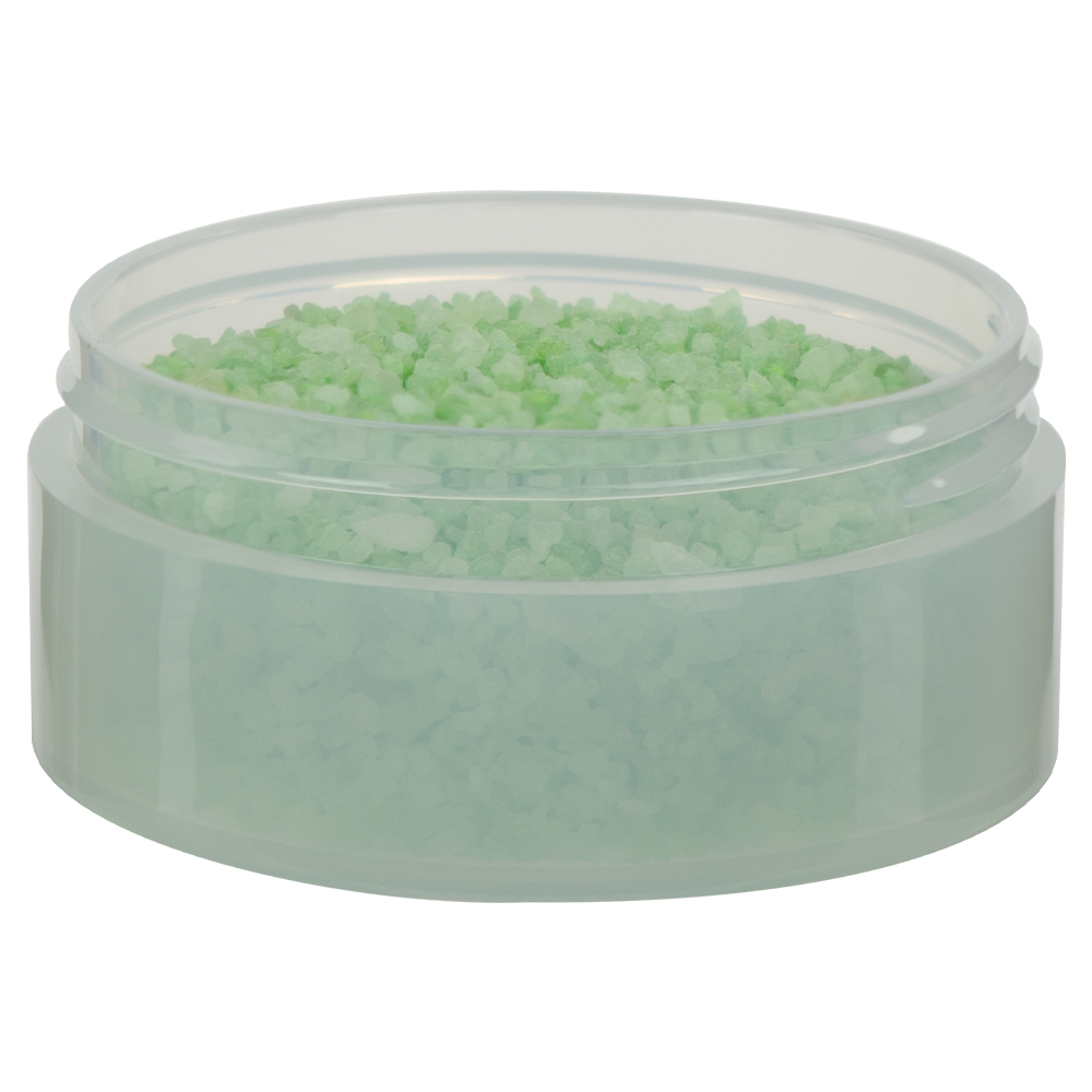 Clarified Polypropylene Straight-Sided Thick Wall Jar