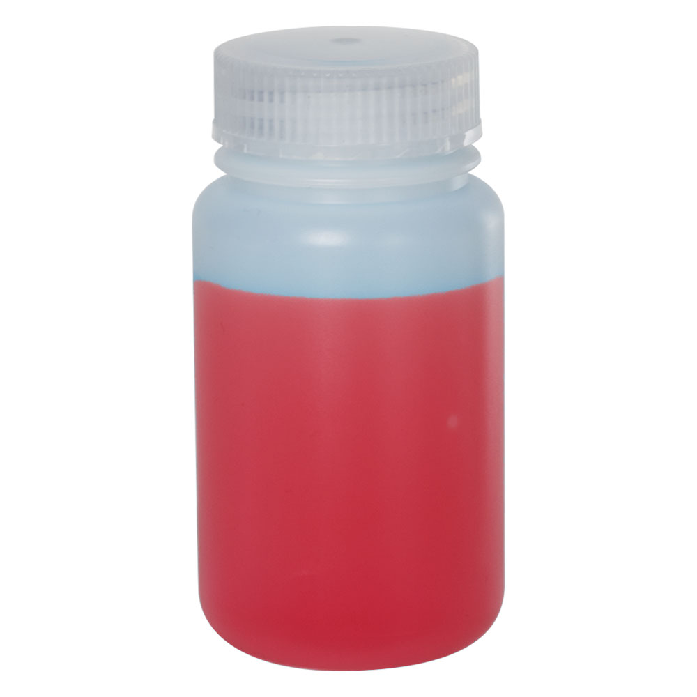 125mL HDPE Wide Mouth Bottle with 38/415 Polypropylene Cap | U.S ...