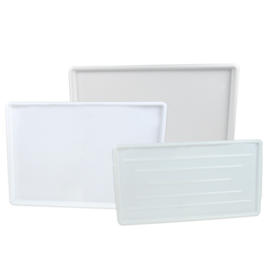 White High Impact Styrene Tray