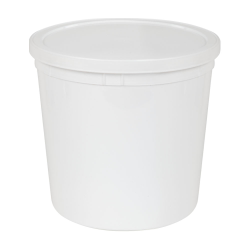 16 oz. White Specimen Containers with Lids - Case of 100 | U.S. Plastic ...