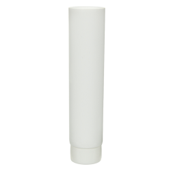 2 oz. White MDPE Open End Lotion Tube with Flip-Top Cap | U.S. Plastic ...