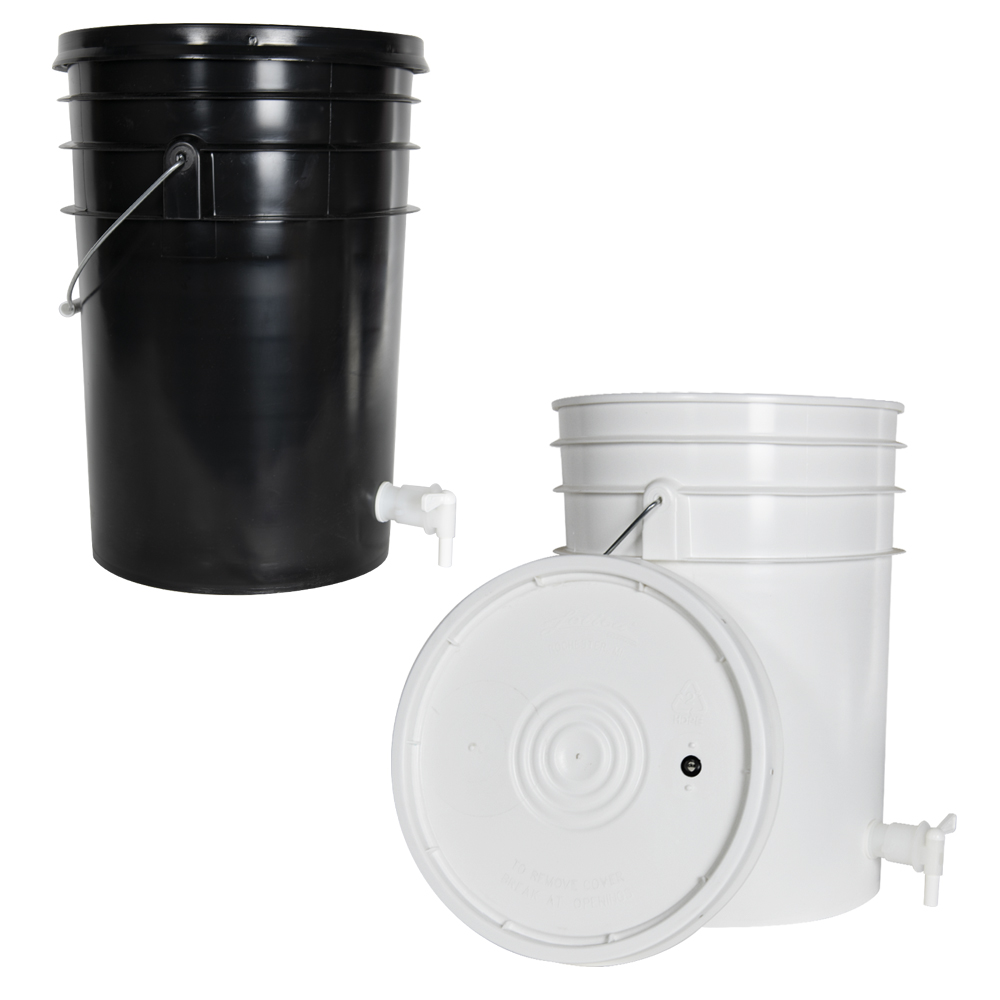 Tamco® Fermentation Buckets with Spigots | U.S. Plastic Corp.