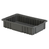 16-1/2" L x 10-7/8" W x 3-1/2" Hgt. Gray Divider Box