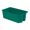 27" L x 16" W x 11" Hgt. Green Plexton® Stack-N-Nest® Fiberglass Pan