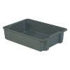 30" L x 23" W x 8" Hgt. Gray Plexton® Stack-N-Nest® Fiberglass Pan