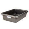 12-1/8" L x 8-1/4" W x 3" Hgt. Slate Gray Polyethylene Tamco® Tote Pan