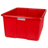 30" L x 20" W x 15" Hgt. Red Polyethylene Tamco® Jumbo Tote Pan