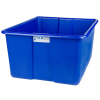 30" L x 20" W x 15" Hgt. Blue Polyethylene Tamco® Jumbo Tote Pan