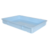 25-3/4" L x 18" W x 3-11/16" Hgt. Light Blue Tray with Handles (Lid & Template Sold Separately)