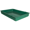 25-3/4" L x 18" W x 3-11/16" Hgt. Green Tray with Handles (Lid & Template Sold Separately)