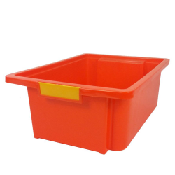 Red Stow 'N' Tell® HD Nest Stacking Bin - 16-1/4