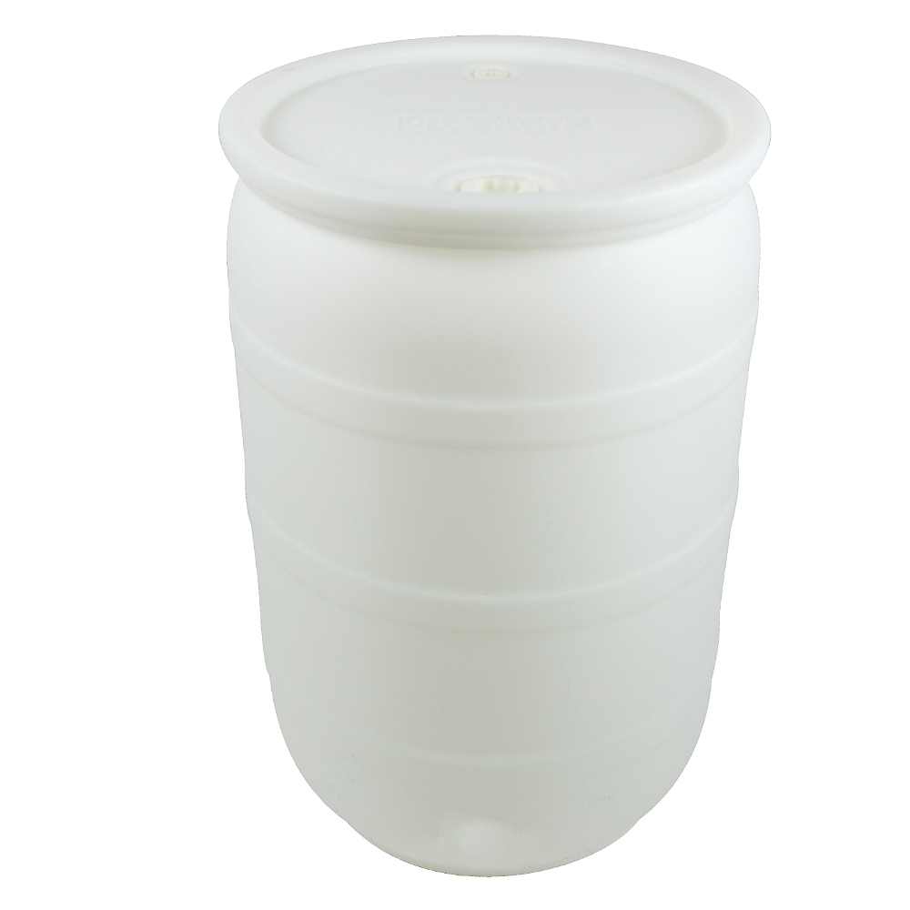 55 Gallon Natural Tamco® Closed Head Drum With 34 And 2 Nps Bungs Us Plastic Corp 7847