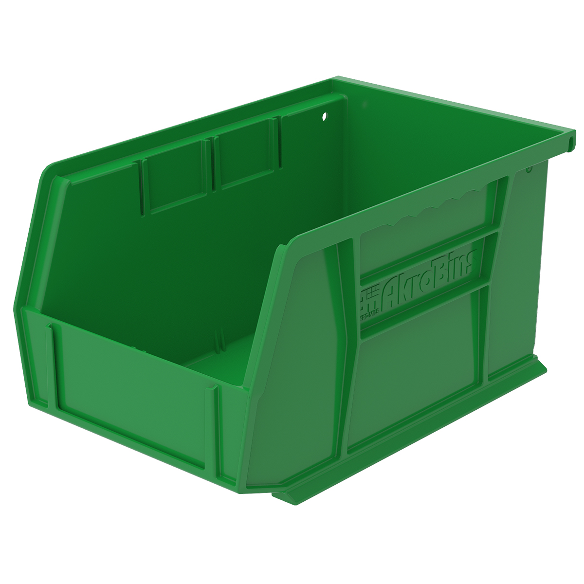 91/4" L x 6" W x 5" Hgt. OD Green Storage Bin U.S. Plastic Corp.