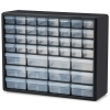 44 Drawer Black Plastic Storage Cabinet 20" L x 6-3/8" W x 15-13/16" Hgt.