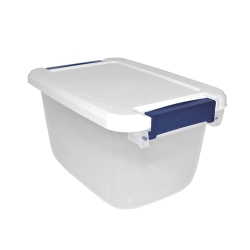 6.5 Quart Hefty® White Storage Bin - 11.9" L x 8.2" W x 6.6" Hgt.