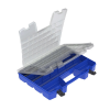 Portable Dual Lid Organizer - 18.25" L x 13.375" W x 3.625" Hgt.