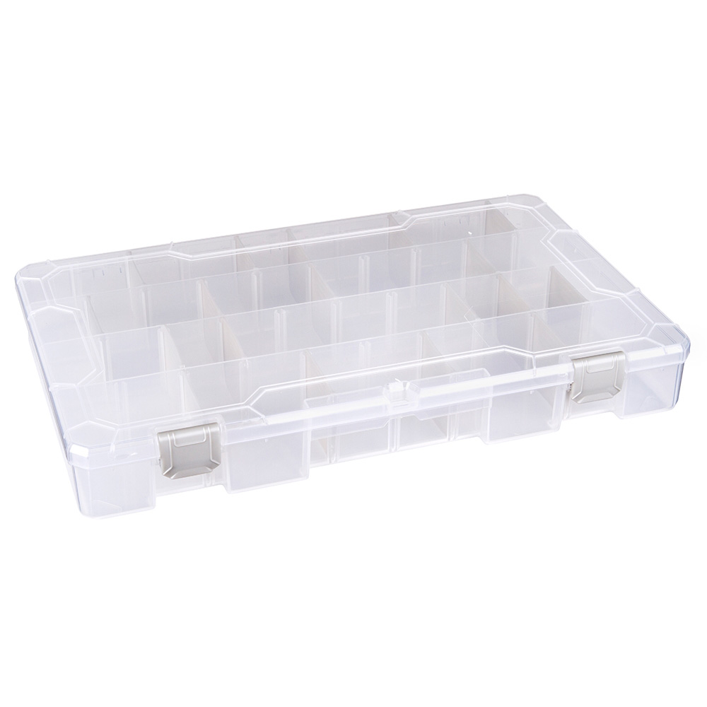 Tuff-Tainer® Polypropylene 4 Compartment Box - 13-11/16