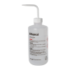 500mL Ethanol Nalgene™ Right-to-Understand LDPE Wash Bottle with White Dispensing Nozzle