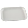 7.9" L x 5.9" W x 0.83" Hgt. Kartell High Impact Polystyrene Tray