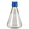 2000mL Polycarbonate Sterile Erlenmeyer Flasks with 53B Caps