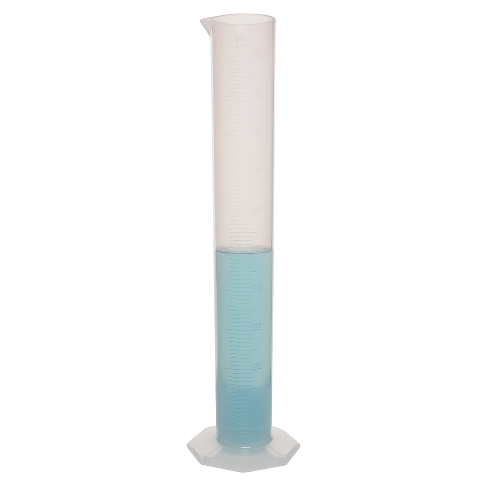 1000ml Polypropylene Graduated Cylinder U S Plastic Corp