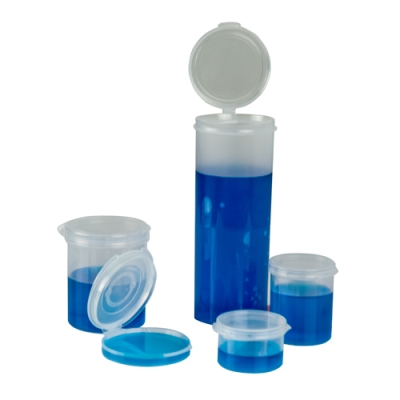 Clear LA-Cons® with Hinged Lids